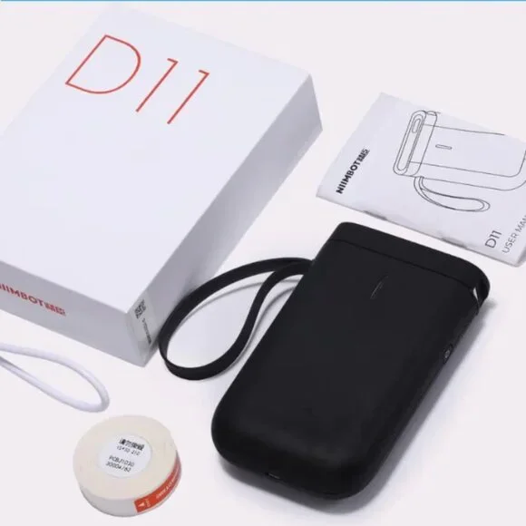 NimBot D11 Bluetooth Thermal Label Printer Black - Picture 6 of 6